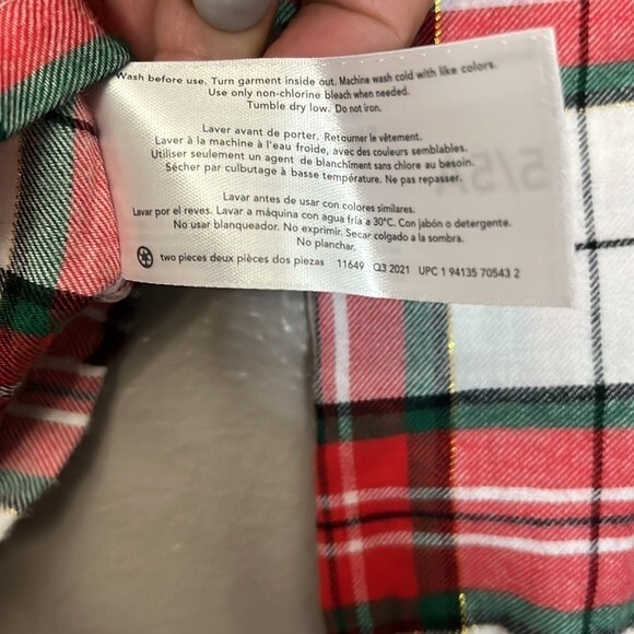 Carter’s Kid girls Holiday Christmas top leggings set size 5/5A - Picture 8 of 13